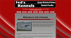 Desktop Screenshot of jedskennels.com